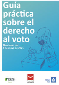 portada Guía práctica sobre el derecho al voto 2021